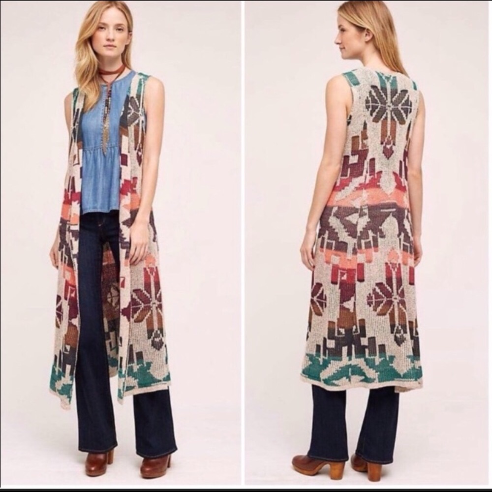 EUC Cecilia Prado Anthropologie Vest - M